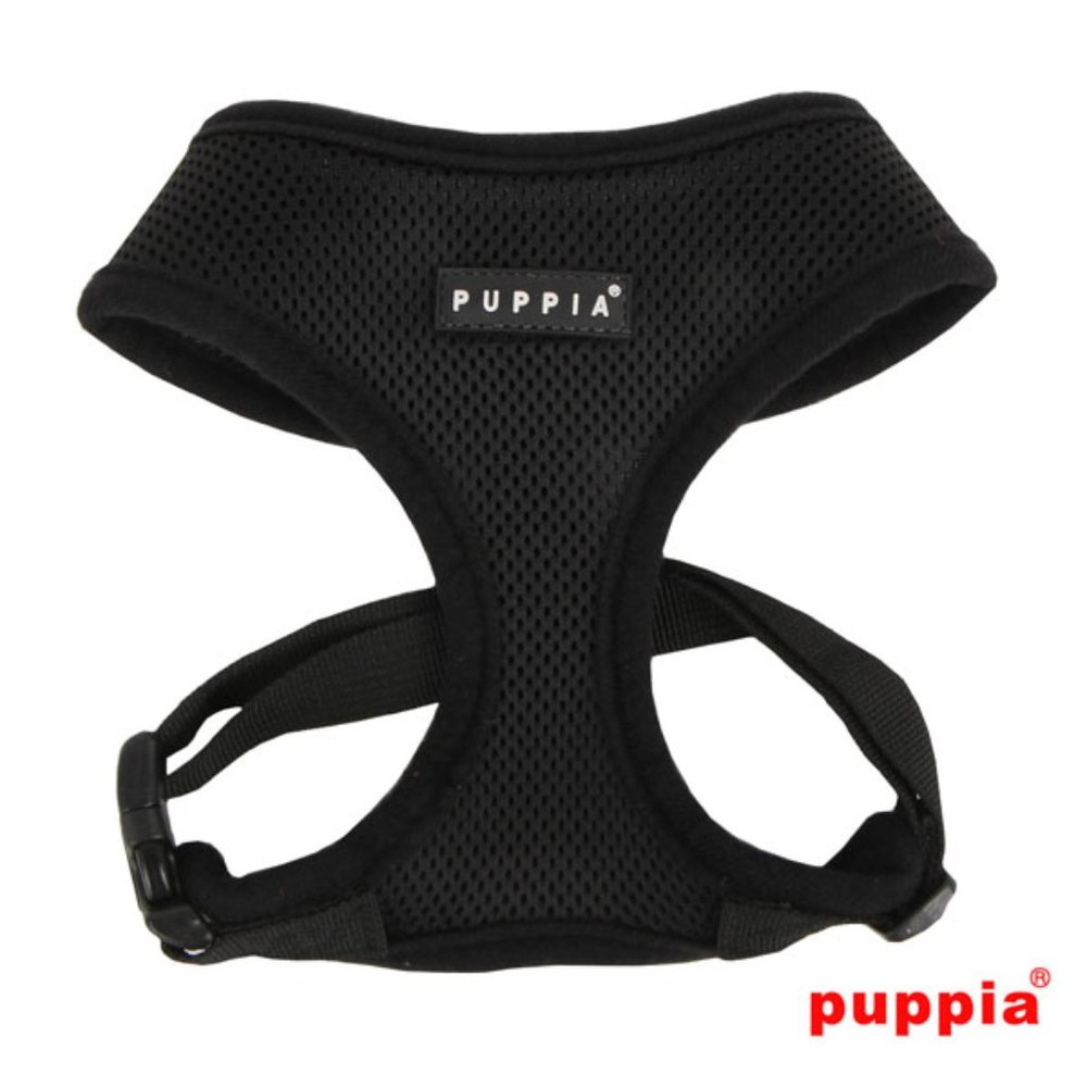 Puppia Soft Harness in Black